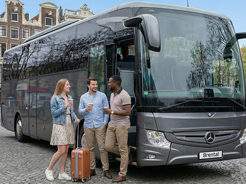 travel group stays near coach