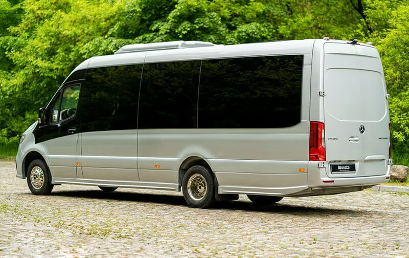 Business group minibus 17 seater side