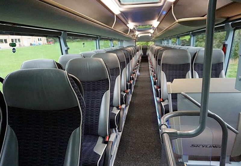 Double Decker Coach Neoplan Interior
