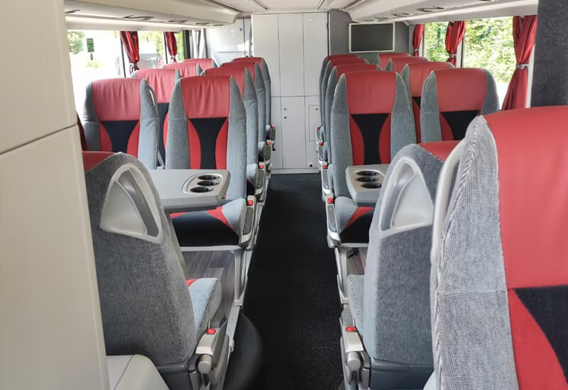 Double Decker Coach Setra interior