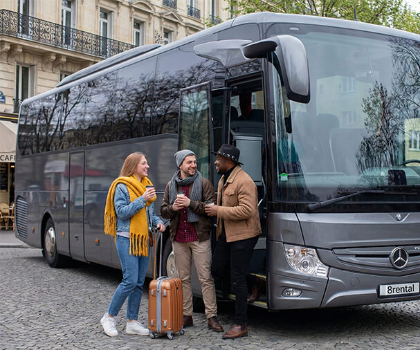 group of people during trip