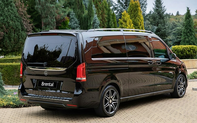 Minivan Mercedes V Class Back
